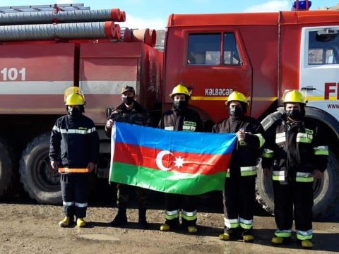 Kəlbəcərdə Dövlət Yanğından Mühafizə Hissəsi fəaliyyətə başlayıb