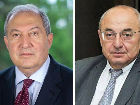 Ermənistan prezidenti Paşinyanın rəqibi ilə GÖRÜŞDÜ