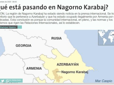 Argentina mediasında Dağlıq Qarabağ həqiqətlərindən bəhs edildi