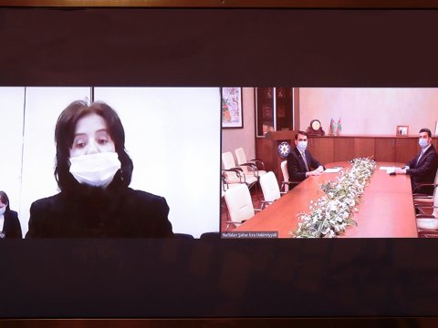 Naftalanda icra başçısı və deputat vətəndaşları qəbul edib - FOTOLAR