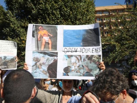 Ermənilərin daha bir çirkin yalanı İFŞA OLUNDU - FOTOFAKT