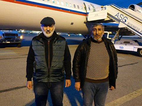 Dilqəm Əsgərov və Şahbaz Quliyev Bakıya gətirildi - FOTO