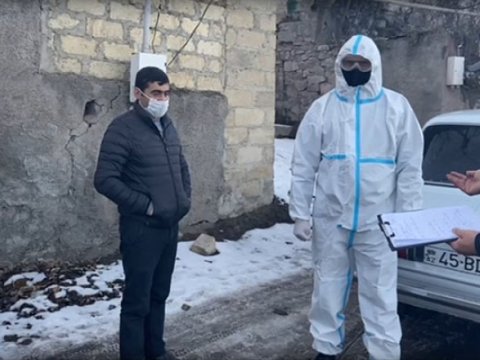Samuxa qonaqlığa gedən koronavirus xəstəsi saxlanıldı