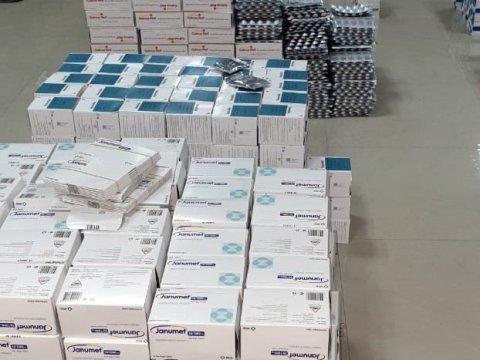 Külli miqdarda dərman preparatları aşkarlandı - FOTOLAR