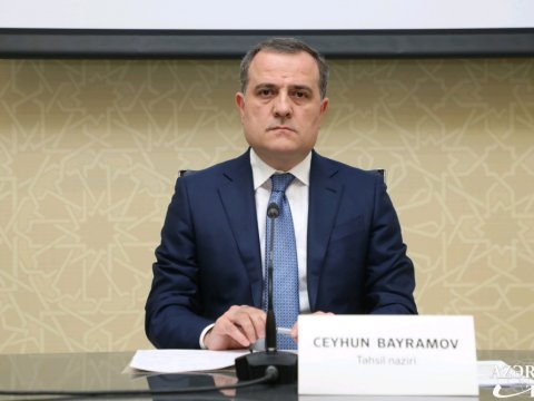 Ceyhun Bayramov Brüsselə getdi