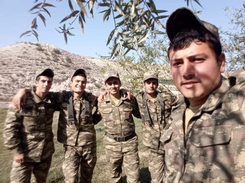 Anası ilə eyni gündə doğulan şəhid - FOTO