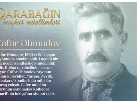 “Qarabağın məşhur müəllimləri” - Cəfər Əhmədov