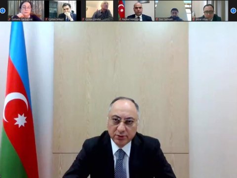 Agentlik sədri İctimai Şuranın üzvləri ilə gorüşdü - FOTO