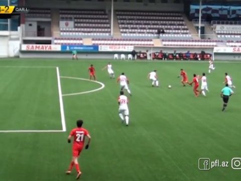 Azərbaycan futbolunda kuryoz qol - VİDEO