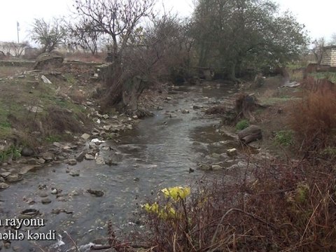 Ağdamın Çuxurməhlə kəndindən VİDEO