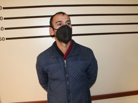 Polis Mingəçevirdə əməliyyat keçirdi- silah və narkotik aşkarlandı