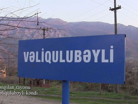 Zəngilanın Vəliqulubəyli kəndi - VİDEO