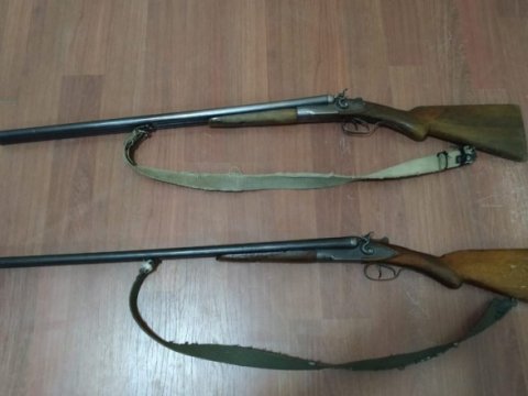 Qəbələ sakinlərindən qanunsuz silahlar götürüldü