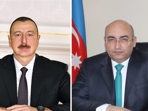 İqbal Ağazadə Prezidenti təbrik etdi