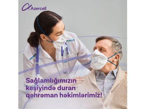 “Azercell”dən tibb işçilərinə növbəti hədiyyə balans