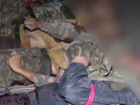 Ermənilərin əsgərlərimizin nəşini təhqir etməsiylə bağlı foto və videolar var - Nazirlik