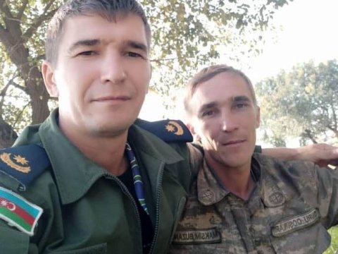 Vətən Müharibəsində döyüşən rus qardaşlar - FOTO 
