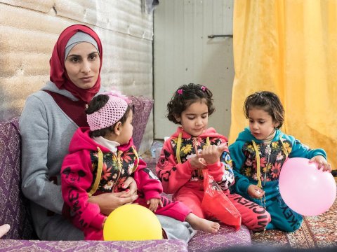 Suriyalı qaçqınların düşərgəsi yandırıldı