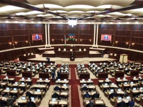 Milli Məclisin sabahkı iclasının GÜNDƏLİYİ