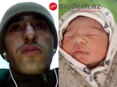 Şəhid Şahinin son arzusu çin oldu - oğlu dünyaya gəldi - VİDEO
