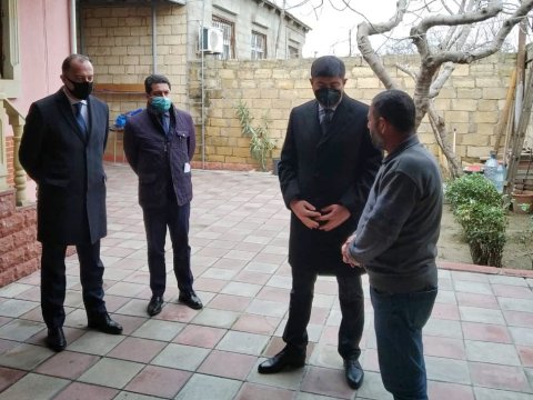 İcra başçısı şəhid ailələrinə baş çəkib - FOTOLAR