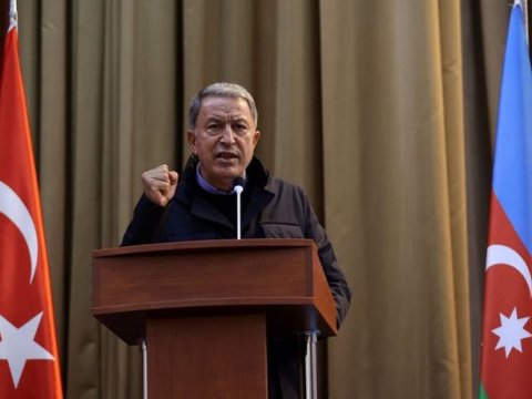 “Azərbaycan Ordusu torpaqları həqiqi sahiblərinə qovuşdurdu” - Hulusi Akar