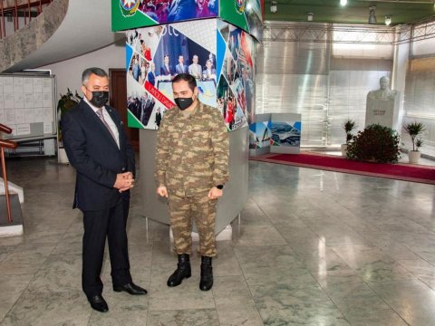 İcra başçısı Vətən Müharibəsi iştirakçıları ilə görüşdü - FOTOLAR