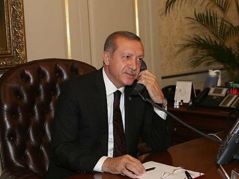 Ərdoğan türkdilli ölkələrin rəhbərlərinə zəng etdi