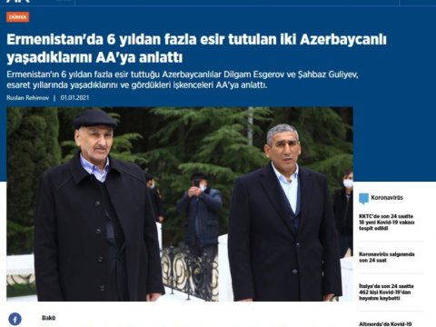 Anadolu agentliyi Şahbaz Quliyev və Dilqəm Əsgərovdan YAZDI