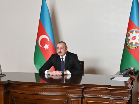 İlham Əliyev Rusiya Federasiyası Hökumətinin sədr müavini ilə görüşdü