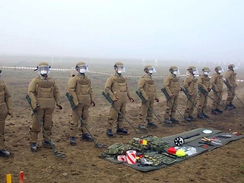 Ağdamın minalardan təmizlənməsinə başlanılır