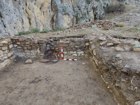 Beşbarmaq qalasının 4 qala bürcündən ikisinin yeri aşkarlandı - FOTO