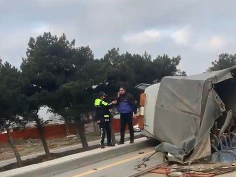 Bakı-Sumqayıt yolunda qəza - Ölən var