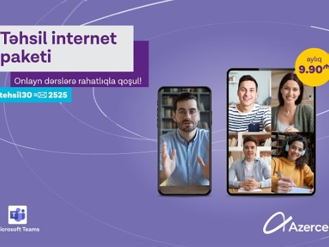 Azercell “Virtual Məktəb” layihəsinə növbəti töhfəsini verir