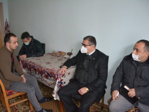 Novruz Aslanovun şəhid və qazi ailələri ilə görüşü davam edir - FOTOLAR