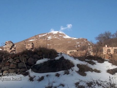 Kəlbəcərin Yuxarı Ayrım kəndi - VİDEO