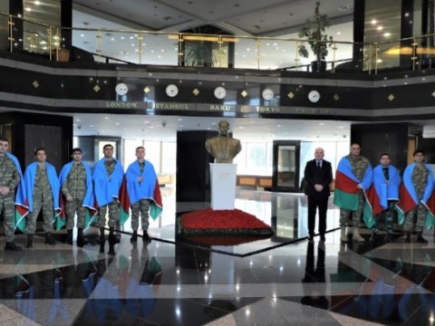 Mərkəzi Bankın Vətən müharibəsindən qayıdan ƏMƏKDAŞLARI