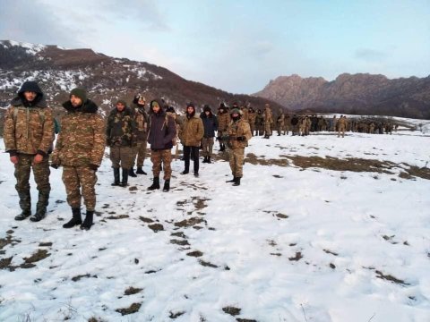 Xocavənddəki antiterror əməliyyatında 62 nəfərlik diversiya qrupu saxlanılıb