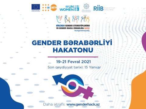 Azərbaycanda gender bərabərliyinə dair ilk hakaton keçiriləcək