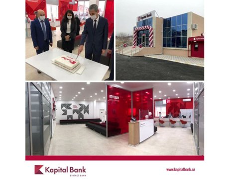 Kapital Bank Ordubad filialını yenilədi