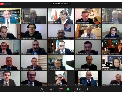 Gömrük Akademiyası Azərbaycanda online təhsillə bağlı layihə təqdim etdi - FOTOLAR