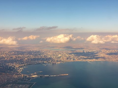Bakıda toz dumanı müşahidə olunur