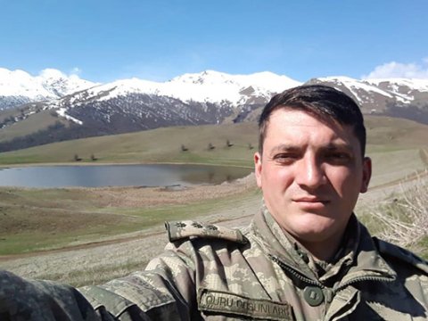 İtkin düşən zabitimizin şəhid xəbəri gəldi