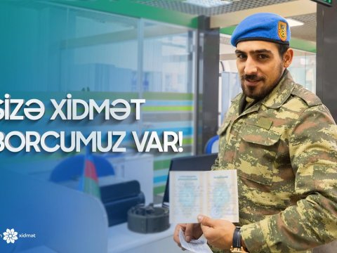 “ASAN xidmət”də şəhid və qazi ailələri üçün xüsusi xidmət təşkil edildi