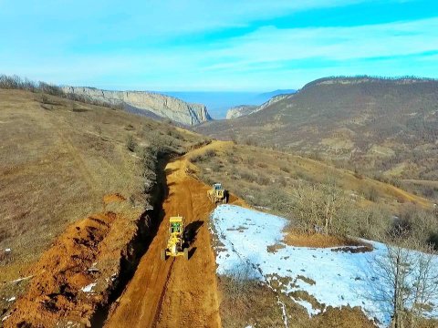 Şuşaya gedən yol istifadəyə verildi - FOTOLAR