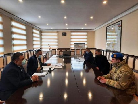 İcra başçısı qazilər və onların ailə üzvləri ilə görüşüb - FOTO