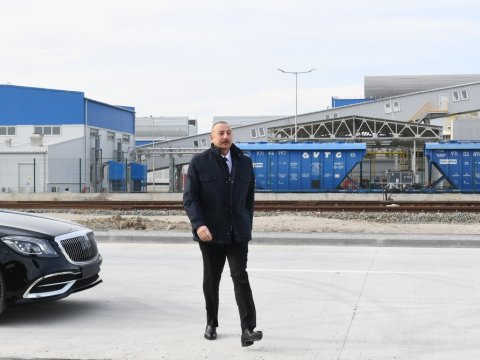 İlham Əliyev Sumqayıtda təməl qoydu, açılış etdi - TƏFƏRRÜAT