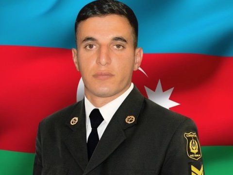 Daxili Qoşunların Füzuli-Cəbrayıl istiqamətində şəhid olan çavuşu