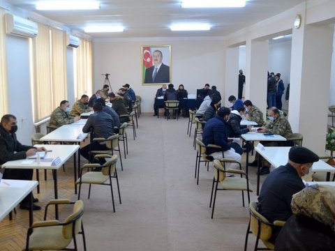 Müharibədən qayıdan 570 nəfərin müraciəti həll olundu