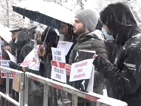 Koçaryanın tərəfdarları Yerevanda aksiya keçirir